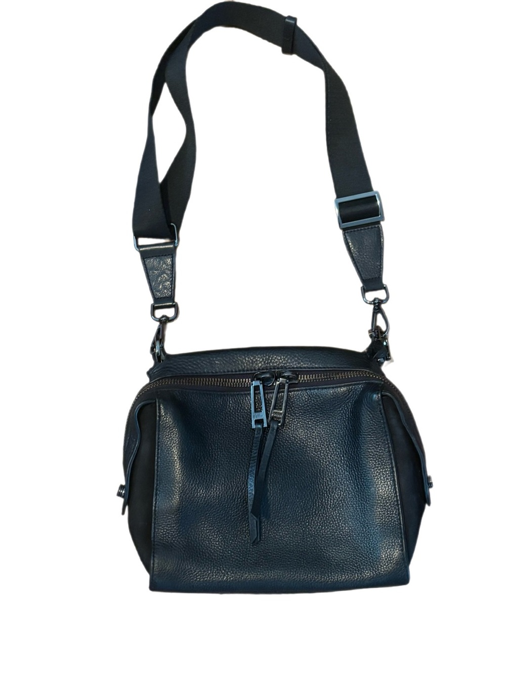 Botkier Nomad Black Leather Crossbody Bag - Great Condition (Repaired Loop)